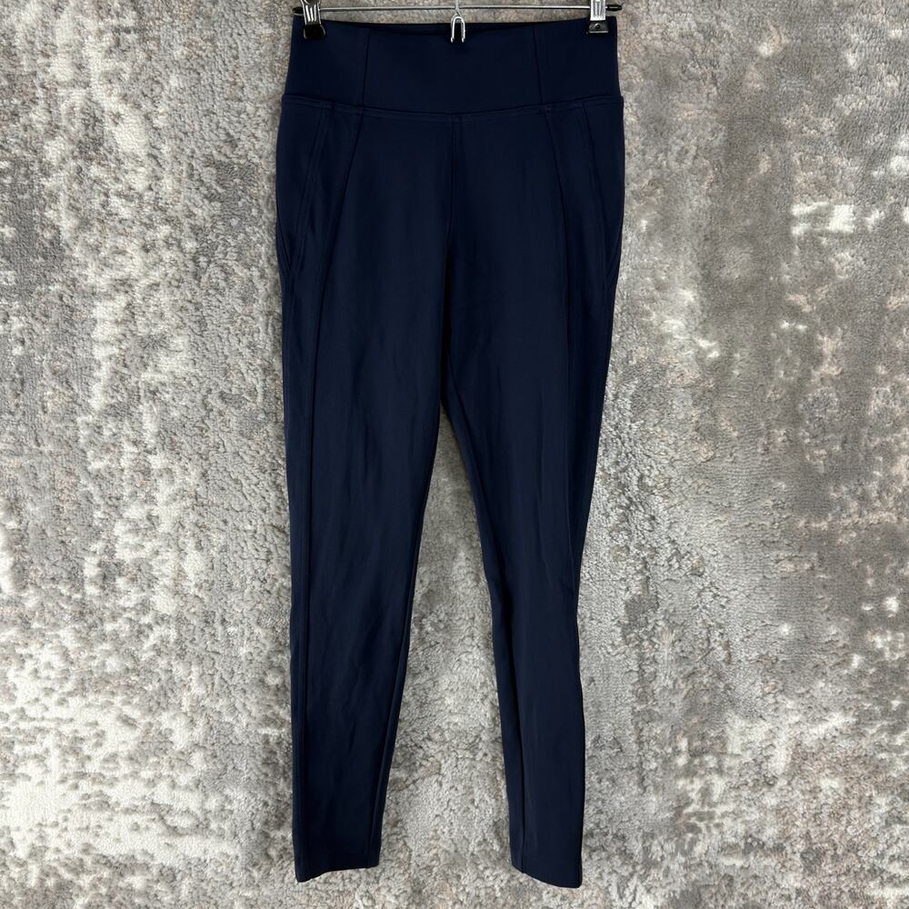 Athleta Size XS Athleisure Casual Pull On Leggings Navy Stretch Pants